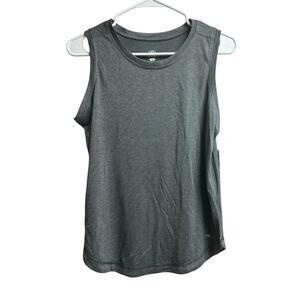 Leg3nd Women's Gray Sleeveless Athletic Tank Small